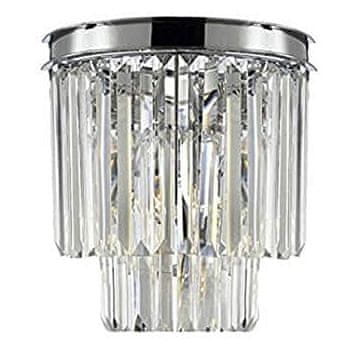 Hereford Wall Chrome - zidna lampa od kromiranog kristala