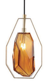 Meteo - moderna viseća lampa