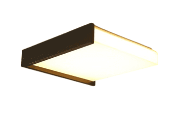 Quero 40 - LED panel - stropna svjetiljka 40 cm crna