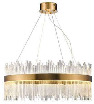 Delhi Crystal Rods - Luster 60cm 3000K LED 35W, Zlatni