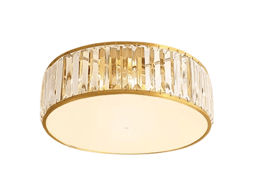 Vetro - kristalna stropna lampa 50cm zlatna
