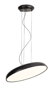 Lamina - LED viseća lampa 44cm 30W LED crna