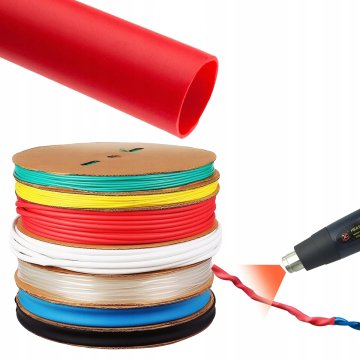 Rosfix Rosfix termoskupljajuća cijev crvena 70mm 1m
