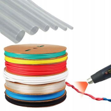 Rosfix Termoskupljajuća prozirna cijev 1,5mm 1m