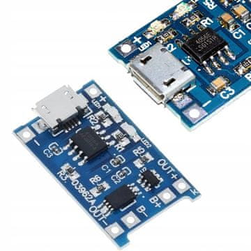 Punjač LI-ION baterija s Micro USB 5V 1A sa zaštitom