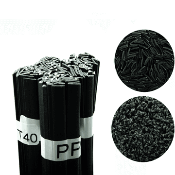 Metal za zavarivanje plastike PP-T40 Crni 100g