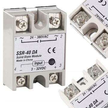 Rosfix Poluprovodnički relej SSR-40 DA 40A 24-380VAC LED