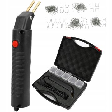 Rosfix Crna klamerica za plastiku u torbi 100W i 205 spajalica
