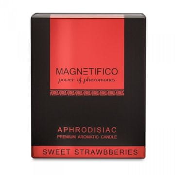 MAGNETIFICO Afrodizijačka mirisna svijeća - Sweet Strawberries