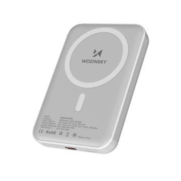 MG Magnetic MagSafe Powerbank 10000mAh 15W, bijela