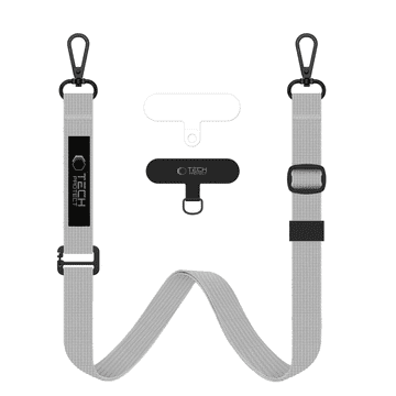 Tech-protect Rope Crossbody vezica za mobitel, siva