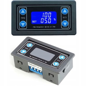 Digitalni PWM generator XY-PWM 1Hz-150kHz 3.3-30V s UART LCD-om