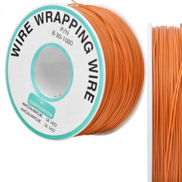 Rosfix Kynar kabel AWG 0,25 mm narančasti 200 m