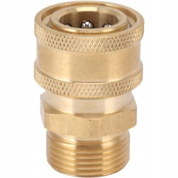 Mesingani adapter za perač pod tlakom M22x1,5 mm na brzi konektor od 1/4"