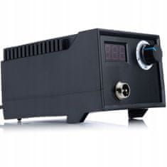 Rosfix 60W pirografska stanica / gorionik na drva s zaslonom Black Fenix RBB60W + spužva za vrhove lemilice 50x35mm 1 kom.