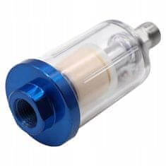 Rosfix Regulator Tlačnog Pritiska 1/4 Mlaznica Za Hvlp Pištolj | 7 BAR, Aluminij, Odvaja Vod, 0-140 PSI