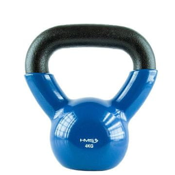 HMS KNV04 PLAVI LIJEVANO ŽELJEZO KETTLEBELL S VINILOM PREMAZANIM