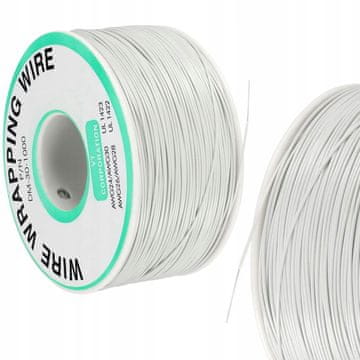 Rosfix Kynar žica AWG 0,25 mm bijela 200 m