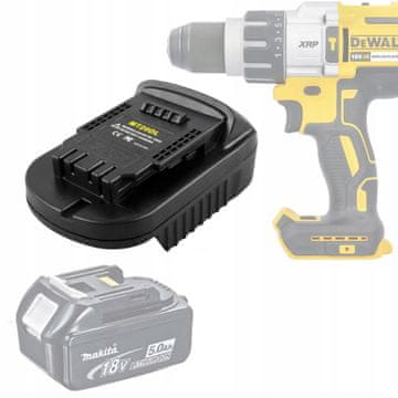 Rosfix Adapter / pretvarač baterije Makita 18V za Dewalt 18V (MT20DL)