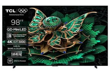 TCL 98C71K TV, 249 cm (98), 4K QD-Mini LED HDR Premium, Google TV, 144Hz, Bang &amp; Olufsen zvuk
