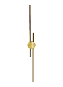 Tanami - elegantna moderna LED zidna lampa zlatne boje 122 cm