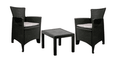 Vrtna garnitura Forest 2+1, antracit (015511)