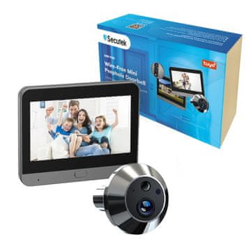 Secutek WiFi špijunka za vrata SRT-PD10