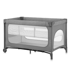 Lionelo putni krevetić JASMIN EASY FOLD GREY STONE