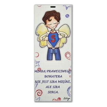 EG Le Graziose Oslikana slika s motom Heroj 6x15 cm | Veličina: 6x15 cm | Šifra proizvoda: ES0512411PL