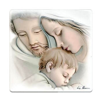 EG Slika Svete obitelji na drvu | Veličina: 12x12 cm | Šifra artikla: ES0517513