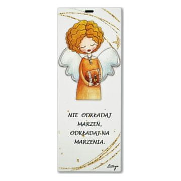 EG Le Graziose Oslikana slika s rečenicom Snovi 6x15 cm | Veličina: 6x15 cm | Šifra proizvoda: ES0512407PL