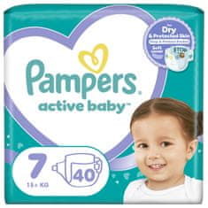 Pampers Pelene Active Baby, S7, 40/1