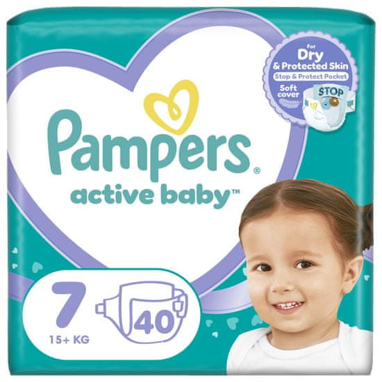 Pampers Pelene Active Baby, S7, 40/1