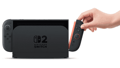 Nintendo Igraća konzola Switch 2, svijetlo plava/svijetlo crvena Joy-Con 2 + Mario Kart World
