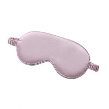 LIVEFY maska za spavanje Silk, svijetlo ružičasta