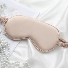LIVEFY maska za spavanje Silk, bež