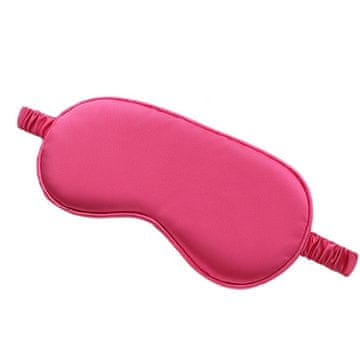 LIVEFY maska za spavanje Silk, ružičasta