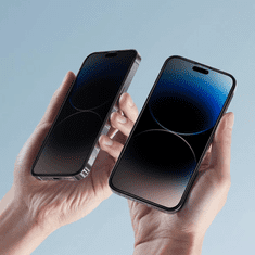 Tech-protect Glass Spy 2x zaštitno staklo za iPhone 13 / 13 Pro / 14 / 16e, crno