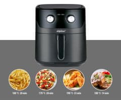 Alpina XXL friteza na topli zrak, 6 L, 1600 W