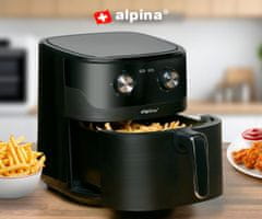 Alpina XXL friteza na topli zrak, 6 L, 1600 W