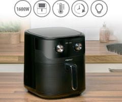 Alpina XXL friteza na topli zrak, 6 L, 1600 W