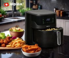 Alpina XXL friteza na topli zrak, 6 L, 1600 W, digitalna