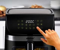 Alpina XXL friteza na topli zrak, 9 L, 1800 W