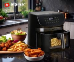 Alpina XXL friteza na topli zrak, 9 L, 1800 W