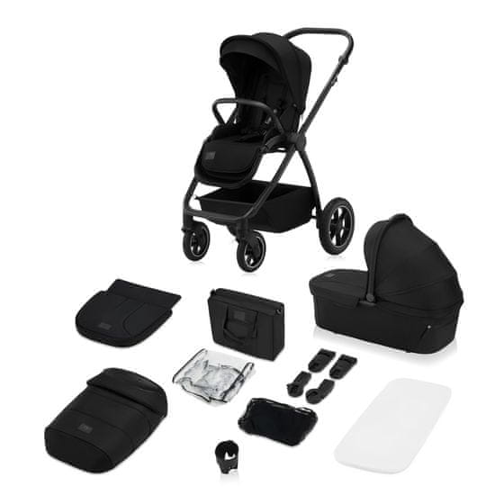 Lionelo Kolica Meril 2 u 1 2025 Black Onyx