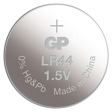 GP Ultra baterija, gumb, alkalna, LR44, A76U, 4 komada (B30764)