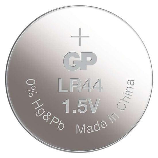 GP Ultra baterija, gumb, alkalna, LR44, A76U, 4 komada (B30764)