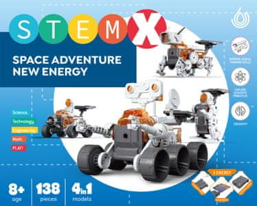  Stemx DIY 4-v-1 vesoljski robot