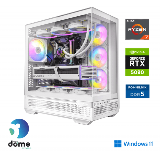 Anni Gamer Elite stolno računalo, R7-7800X3D, 64GB, SSD2TB, RTX5090, W11H