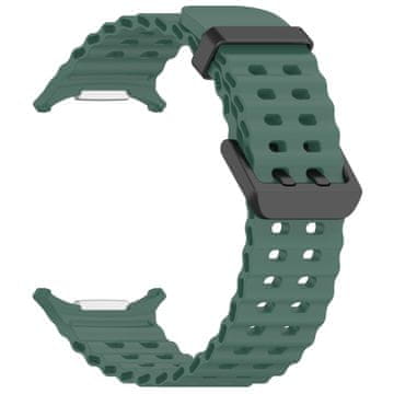 BStrap Silicone remen za Samsung Galaxy Watch Ultra 47mm, green